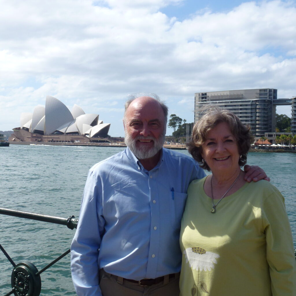 Jeannell and Mike in Sydney